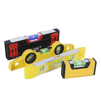 Niveau à bulle magnétique de poche mini en gros 100 mm, niveau de mesure portable en aluminium, logo personnalisé disponible pour outils ménagers