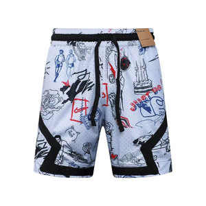 Shorts de basketball et de sport respirants à séchage rapide, style américain, tendance, grandes tailles - Product Image 4