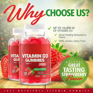 Sıcak satış <span class=keywords><strong>Vitamin</strong></span> <span class=keywords><strong>D3</strong></span> Gummies şekersiz bağışıklık güçlendirici ve kas desteği günlük kullanım - Product Image 6
