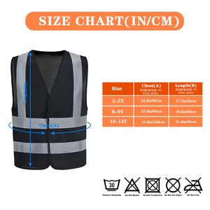 AYKRM <strong>Kids</strong> High visibility viz <strong>vest</strong> <strong>hi</strong> <strong>vis</strong> viz reflective safety <strong>vests</strong> - Product Image 5