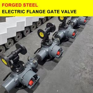 SONGO หน้าแปลนคู่เปิด/ปิดไฟฟ้า 6 นิ้วประตูวาล์วเหล็กหล่อ class150 class30 380V Multi-turn มอเตอร์ไฟฟ้า Actuator - Product Image 6