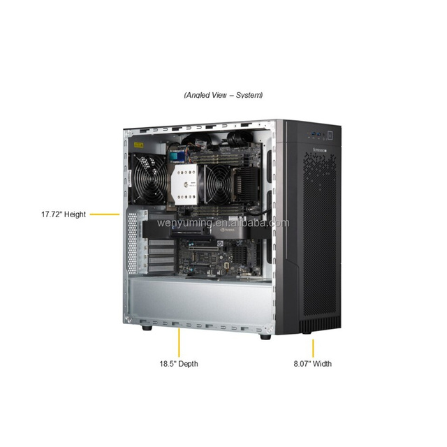 Supermicro SYS-532AW-TC Tower Workstation Intel Xeon 600 Series Up to 86 Cores DDR5