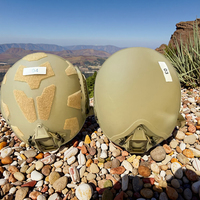 Casque tactique camouflage PE très vendu, réglable, léger, ergonomique, ventilé, durable, garantie 5 ans, protection 7,62 mm