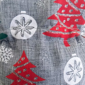 Christmas <b>Tree</b> Snowflake Pattern Drawstring Gift <b>Bag</b> Christmas Party Packaging Gift <b>Bag</b> - Product Image 6
