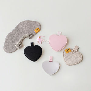 Miroir portable à usage domestique avec revêtement en cuir Petit miroir de poche Petit miroir compact incassable - Product Image 6