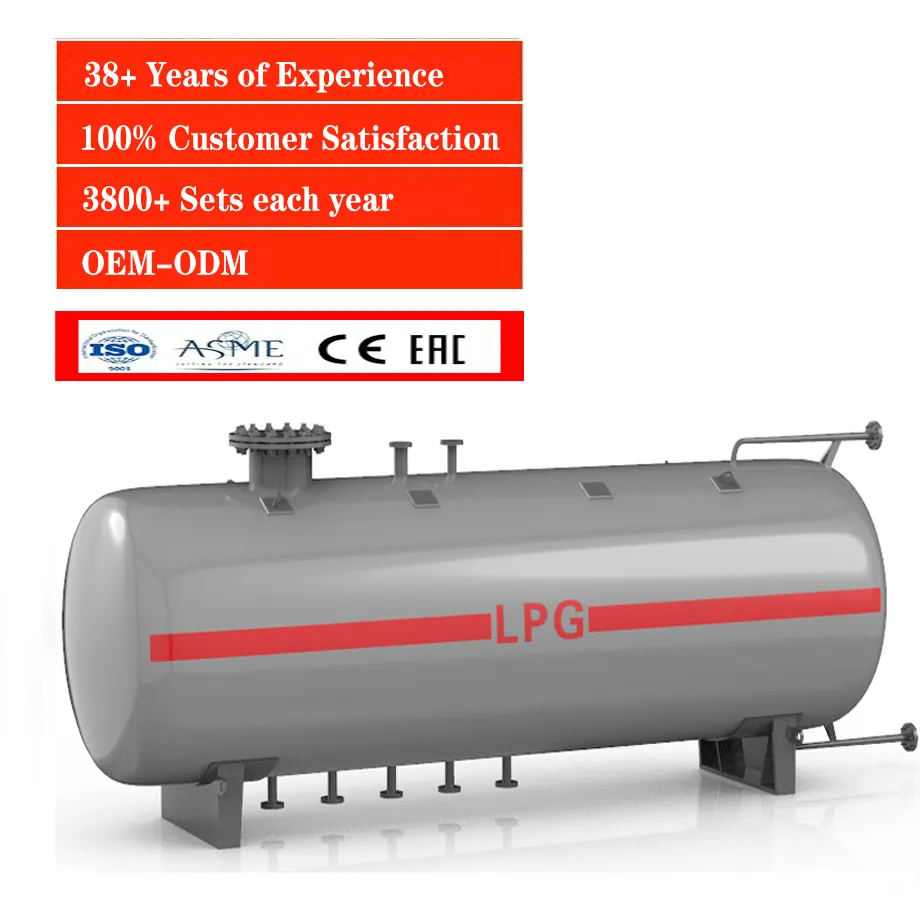 Best Selling Lpg Opslag Tanks, Lpg Gas Tanker, 5000L Lpg Tank