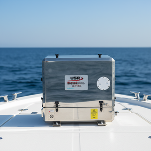 Миниатюрный дизельный генератор 5-8 кВт для морского применения, инверторный, бесшумный, с водяным охлаждением, долговечный, для лодок - Product Image 3