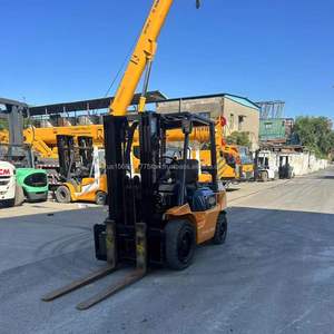 Used Original Japanese Toyota 3 Ton 95% Brand New <b>Forklift</b> with Engine Machinery for Report & Video Inspection for Sale - Product Image 4