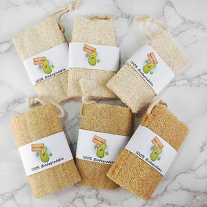 Grosir spons <span class=keywords><strong>loofah</strong></span> mandi organik ramah lingkungan spons <span class=keywords><strong>loofah</strong></span> label pribadi alami - Product Image 5
