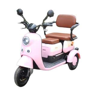 Tricycle électrique portable 48V/60V 600W pour les loisirs domestiques, <span class=keywords><strong>petit</strong></span> véhicule à trois roues à carrosserie ouverte pour adultes - Product Image 4