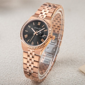 Relógio de Luxo Personalizado em Aço Inoxidável com Movimento Japonês 316L e Diâmetro Pequeno, com Índices em Números Romanos - Product Image 6