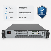 Estación Base BBU de Modo Dual 4G+5G LTE ENodeB FDD TDD, Unidad Distribuida de 16 Núcleos ARM, 1.5Gbps, 195Mbps, 2x10GE SFP+