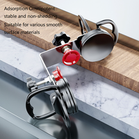 Ventouse fixe pour carrelage en céramique et verre, dispositif de nivellement d'angle mâle Haitang pour raccordement d'angle, 90° °   Ventouse fixe à angle droit