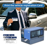 Impresora de Tarjetas de PVC MASUNG ZK650 con Alimentación Automática - Control Táctil, Impresión por Transferencia Térmica HD
