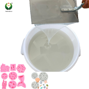 Haut moule liquide transparent de la catégorie comestible RTV 2 en caoutchouc de <span class=keywords><strong>silicone</strong></span> faisant des matières premières en caoutchouc de <span class=keywords><strong>silicone</strong></span>