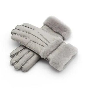 Gants en cuir multicolores en gros, gants de cyclisme, de ski, chauds et coupe-vent - Product Image 2
