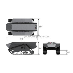 แชสซีหุ่นยนต์ตีนตะขาบรถ <span class=keywords><strong>RC</strong></span> แบบมีรีโมทคอนโทรล - Product Image 6