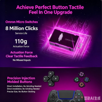 Capuchon de joystick en plastique CHARM FOCUS pour manette avec micro-mod tactile pour BDM-030/040/050