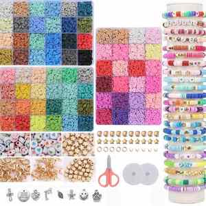 Juego de 24, 108, 120 Colores, Cuentas de Plástico Planas de 6x1mm con Temática de Fantasía y Ciencia Ficción, para Hacer Pulseras y Collares, Kit de Joyería DIY con Logotipo Personalizado - Product Image 6