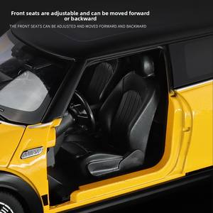 Modellino Auto HMB <span class=keywords><strong>MINI</strong></span> <span class=keywords><strong>Cooper</strong></span> S in Lega Pressofusa, Giocattolo per Bambini di Alta Qualità con Funzione di Avanzamento, Scala 1:18 - Product Image 4