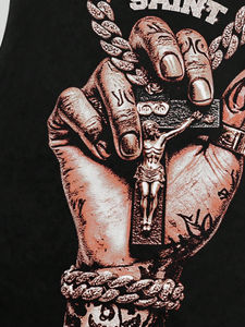 سترة رجالية عصرية مخصصة 100% قطن، سترة مغسولة ومطبوعة جديدة قابلة للتنفس، إصدار أساسي مرن OEM/ODM - Product Image 3