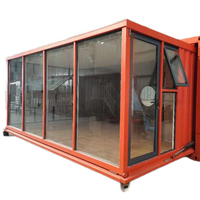 Pool house préfabriqué conteneur extensible bureau conteneur