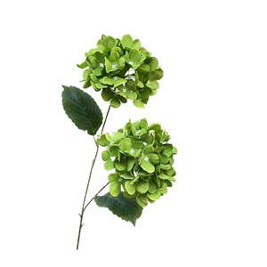 2 pezzi ortensia fiocco di neve fiori di seta all'aperto sala di nozze decorativo non foglia per la disposizione della strada di nozze all'ingrosso - Product Image 5