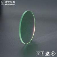 Filtre à bande de verre à revêtement optique, 30mm, 532nm, utilisé pour pointeur Laser