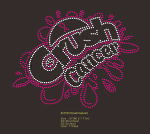 Il <span class=keywords><strong>mio</strong></span> <span class=keywords><strong>dio</strong></span> è più grande della consapevolezza del cancro nastro rosa strass trasferimento ferro-su Patch di vetro Hotfix - Product Image 4