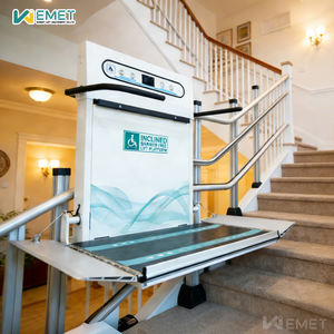 Plateforme élévatrice inclinée professionnelle <span class=keywords><strong>pour</strong></span> fauteuils roulants, <span class=keywords><strong>pour</strong></span> personnes handicapées, utilisation domestique sur <span class=keywords><strong>escalier</strong></span>, <span class=keywords><strong>prix</strong></span> usine, capacité de levage 250 kg - Product Image 1