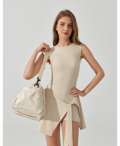 ชุดบอดี้สูทใส่เล่นโยคะชุดเล่นเทนนิสชุดจั๊มสูทกางเกงขาสั้นชุดเล่นฟิตเนสรัดรูปชุดเล่นเทนนิสแบบผูกเชือก - Product Image 3