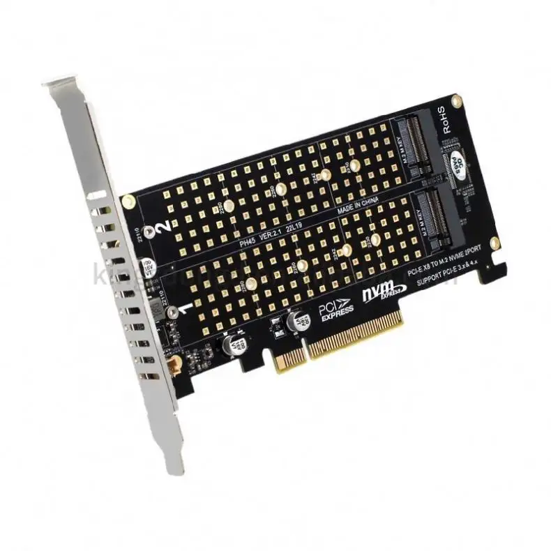 Адаптер SK7 M.2 NVMe SSD NGFF на PCI-E X4 M ключ B ключ двойной интерфейс карты поддержка PCI Express3.0 двойное напряжение 12v + 3,3 v SATA3