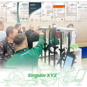تعليم مجاني SingularXYZ ضمان لمدة سنة E1 2 دقة عالية جهاز استقبال GNSS <span class=keywords><strong>RTK</strong></span> معدات مسح الأراضي Gnss <span class=keywords><strong>Rtk</strong></span> قاعدة وروفر - Product Image 6