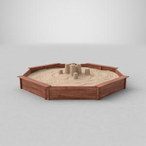 <span class=keywords><strong>Grande</strong></span> aire de jeux de jardin <span class=keywords><strong>Bac</strong></span> <span class=keywords><strong>à</strong></span> <span class=keywords><strong>sable</strong></span> en bois avec bancs pour enfants - Product Image 3