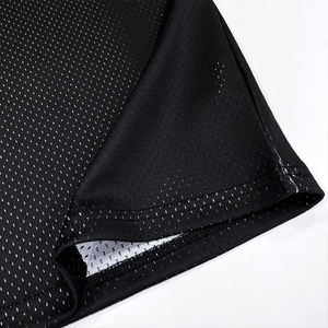 OEM kustom Polyester Cropped Retro Jersey sepak bola Streetwear kebesaran Amerika Mesh Jersey sepak bola pria t-shirt untuk pria - Product Image 5