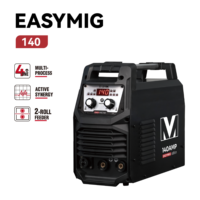 LEVIN EASYMIG-140 140A 220V 4.5KW Machine à souder MIG portable haute efficacité pour l'acier inoxydable et la fabrication métallique
