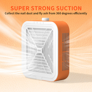 SNRQI Aspirateur à poussière pour ongles à forte aspiration 120W sans fil WL008 Prix de gros direct usine OEM Faible MOQ - Product Image 1