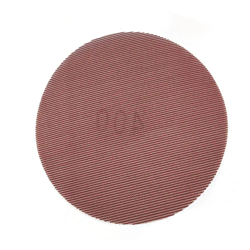 Deyan 5/6Inch Stofvrij Anti-Blocking Schuren Scherm Mesh Aluminium Oxide Disc Zand Papier Met velcroes