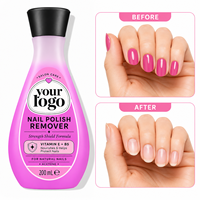 Shield-Formula Soin rapide et doux Vitamine E B5 Nourrissant Protecteur Fortifiant Bouteille Rose Dissolvant de vernis à ongles professionnel premium sans acétone