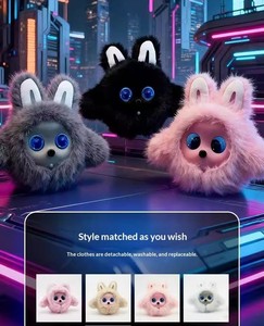 Adorable Robot Mascota de Escritorio con IA - Juguete de Peluche Interactivo y Parlante para la Familia, el Cuidado Parental y el Crecimiento Emocional de las Mascotas - Product Image 5