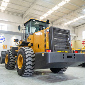 รถตักล้อยางขนาดเล็ก 3 ตัน 5 ตัน ของจีน เครื่องยนต์ดีเซลอเนกประสงค์ ถังขนาด 1 ลูกบาศก์เมตร มาตรฐาน CE EPA EURO5 ระบบขับเคลื่อน 4*4 4WD 4 in 1 รถตักล้อยางแบบหน้า - Product Image 4