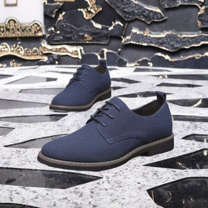 Chaussures habillées Oxford de luxe pour hommes de haute qualité, en cuir PU respirant, à lacets fermés, idéales pour les mariages et les occasions formelles – Nouveauté très prisée - Product Image 3