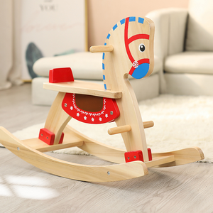 Caballo Balancín de Madera Resistente para Niños de 2 a 6 Años - Product Image 3