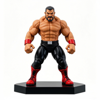 Grande figurine de lutteur, poupée de 6 à 7 pouces, figurines flexibles, jouets de collection pour enfants