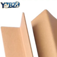 Protecteur d'angle en carton kraft robuste multi-tailles anti-écrasement pour emballage d'exportation en entrepôt