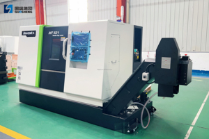 Torno CNC de cama inclinada de alta precisión iHT521 con torreta eléctrica de 12 estaciones - Product Image 2