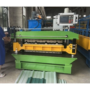 <span class=keywords><strong>Machine</strong></span> à fabriquer des tuiles de toit R72 R101 O100 O725 en vente au Mexique, <span class=keywords><strong>machine</strong></span> à former des tôles de toit ondulées trapézoïdales à double couche - Product Image 5