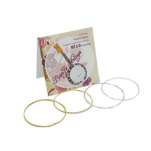 Fábrica al por mayor IRIN instrumentos desplumados 4 cuerdas accesorios BJ10 <span class=keywords><strong>Banjo</strong></span> cuerdas de alta calidad - Product Image 2