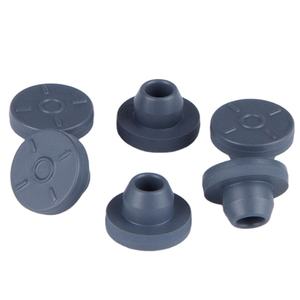 จุกยางบิวทิลสีแดงขนาด 20 มม. คุณภาพสูง ปลอดเชื้อ ได้รับการรับรองมาตรฐาน ISO ผลิตแบบ OEM ด้วยวัตถุดิบนำเข้า สำหรับปิดผนึกขวดฉีดยา - Product Image 2