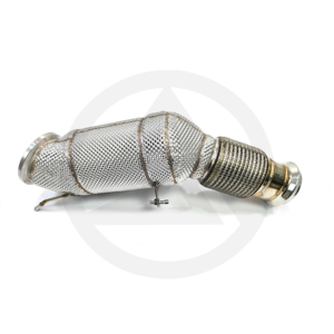 Collecteur d'échappement CSZ pour <span class=keywords><strong>Toyota</strong></span> Supra A90 B48 2.0T Performance Collecteur d'échappement droit avec bouclier thermique Collecteur d'échappement à haut débit avec catalyseur - Product Image 5